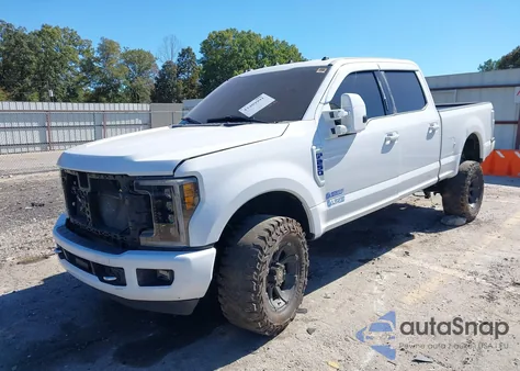 2017 Ford F-250 Lariat from USA, damaged, VIN 1FT7W2BT9HED04202